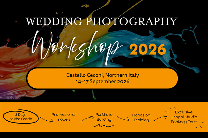 Italy Wedding Photography Workshop at Castello Ceconi