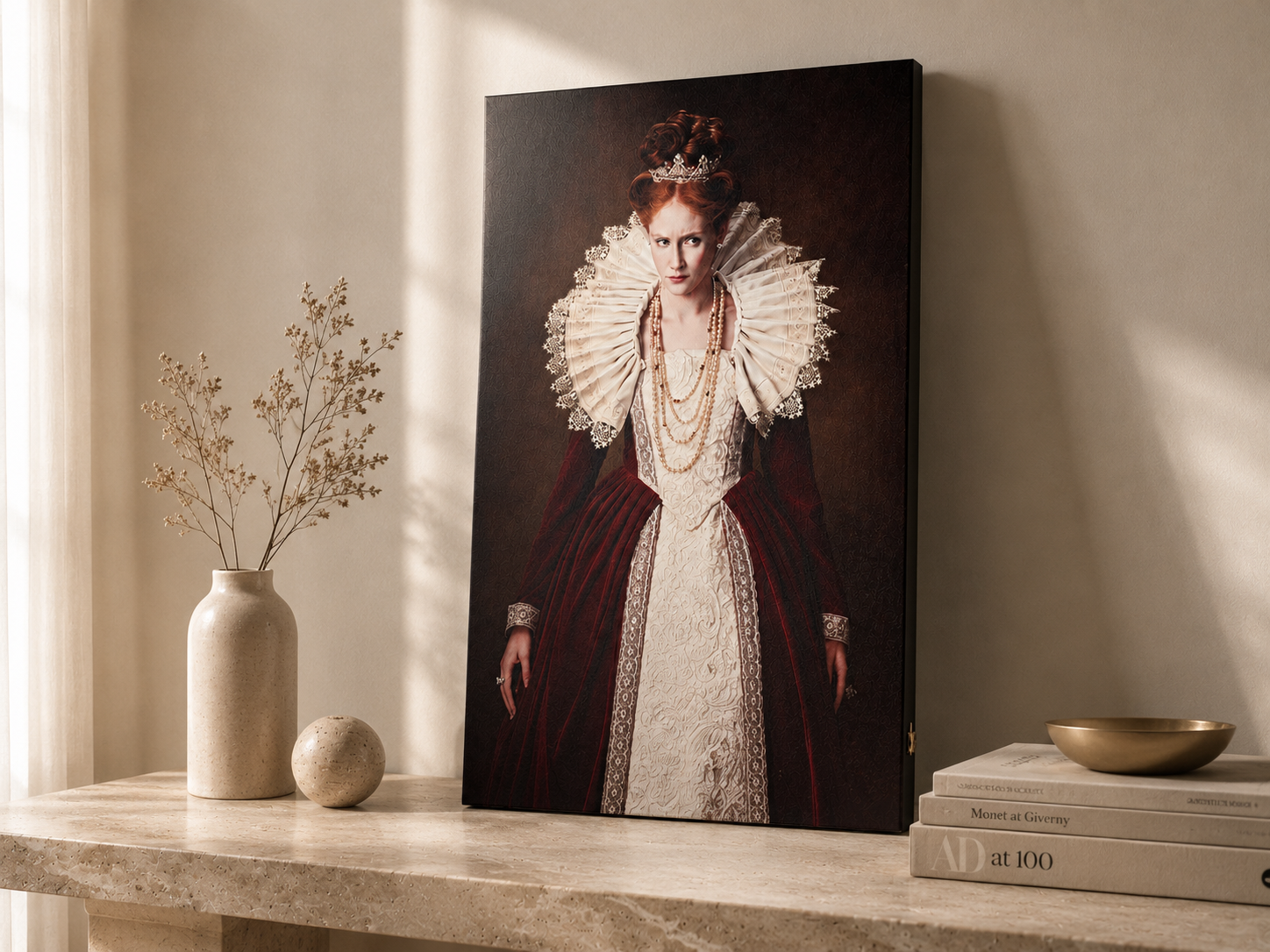 LEATHER WALL ART