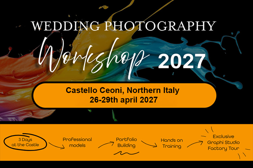 Italy Wedding Photography Workshop at Castello Ceconi